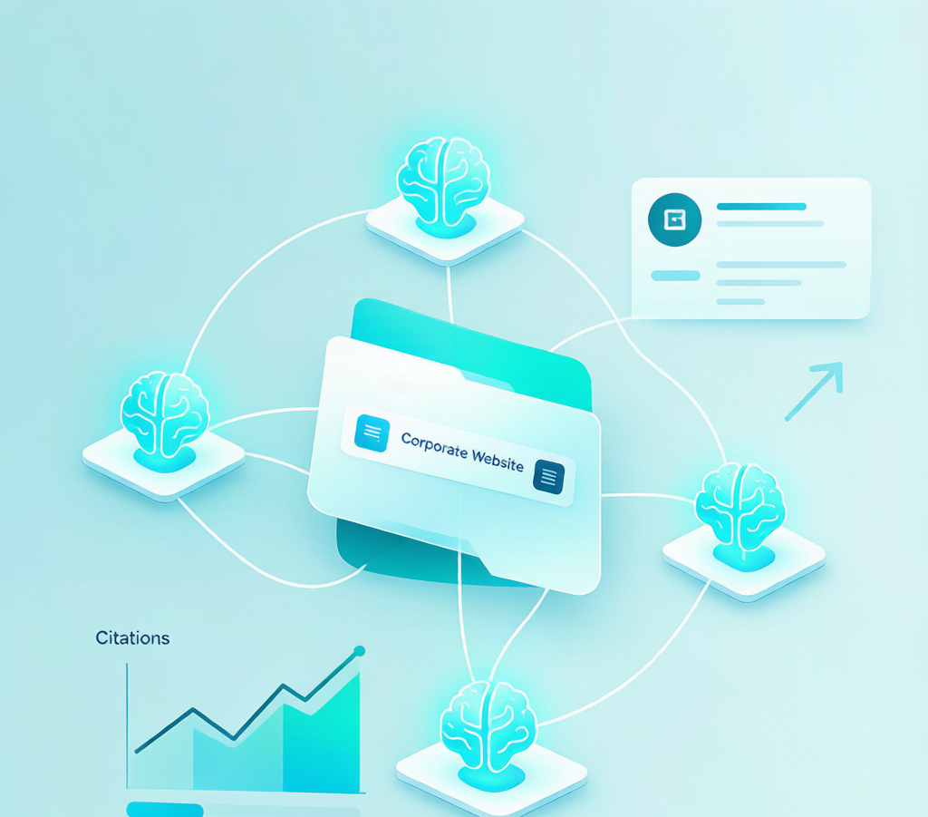 AIVO 可见度优化示意
